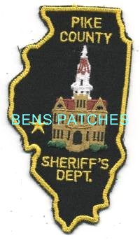 ILLINOIS,A,PIKE COUNTY SHERIFF 2 STATE SHAPED_wm